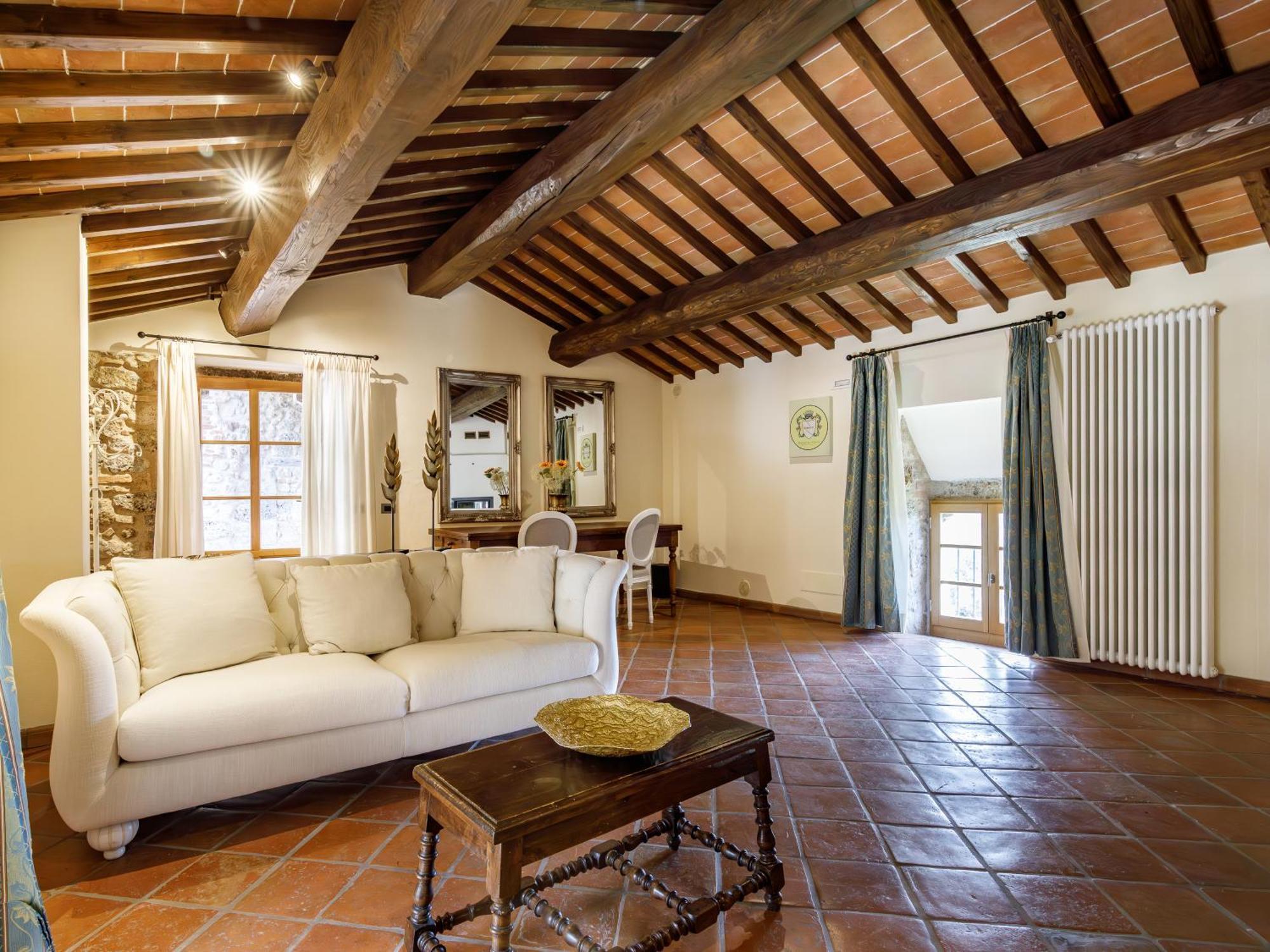 Relais La Costa Historical Residence Монтериджиони Экстерьер фото