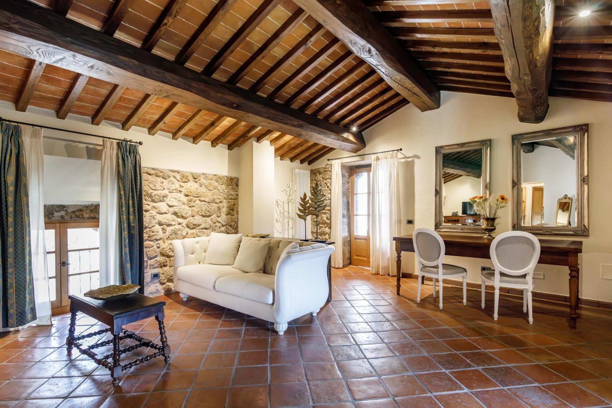 Relais La Costa Historical Residence Монтериджиони Экстерьер фото