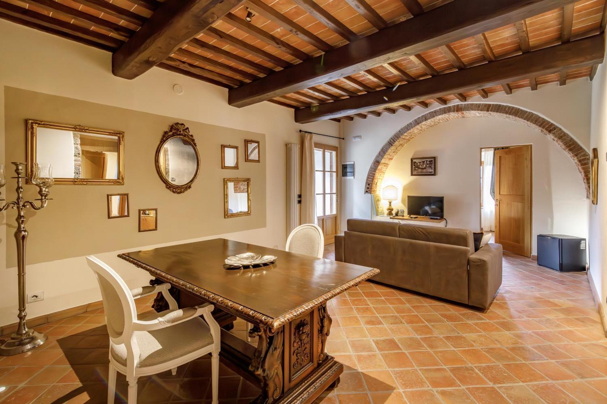 Relais La Costa Historical Residence Монтериджиони Экстерьер фото