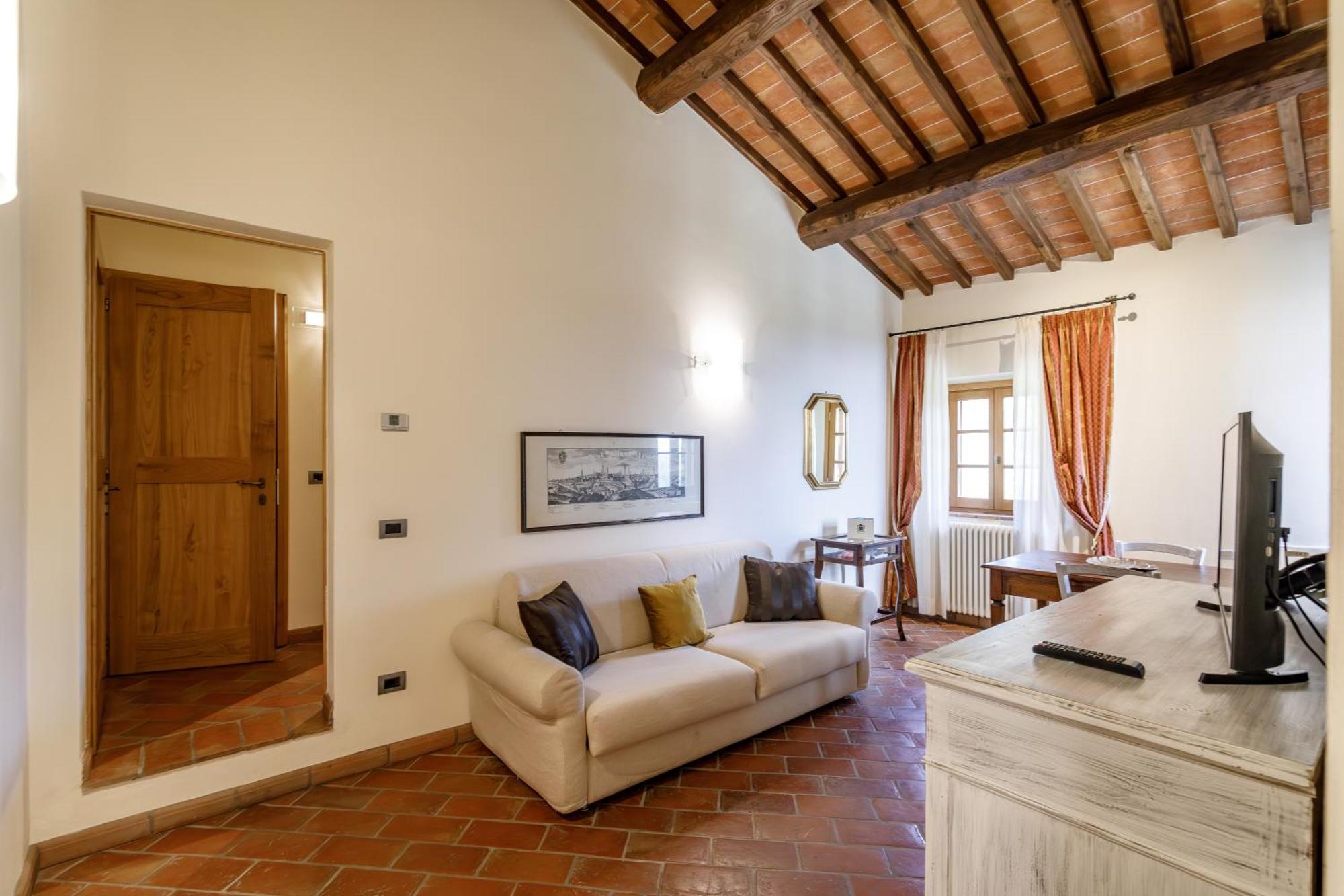 Relais La Costa Historical Residence Монтериджиони Экстерьер фото